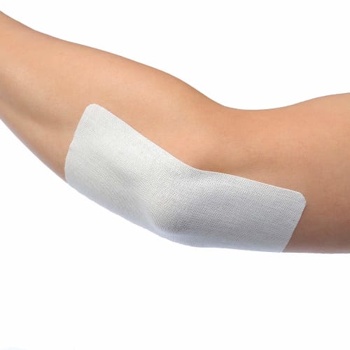 Alcare Silkytex Adhesive Elastic Bandage 19632 White R-5, 1 Roll