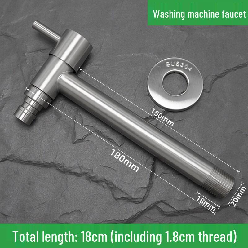 TLXT Stainless Steel Extended Laundry Faucet