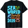 Sea World Delfin-Familien-Abenteuerreise 2025 Frühjahrsferien T-Shirt(1)