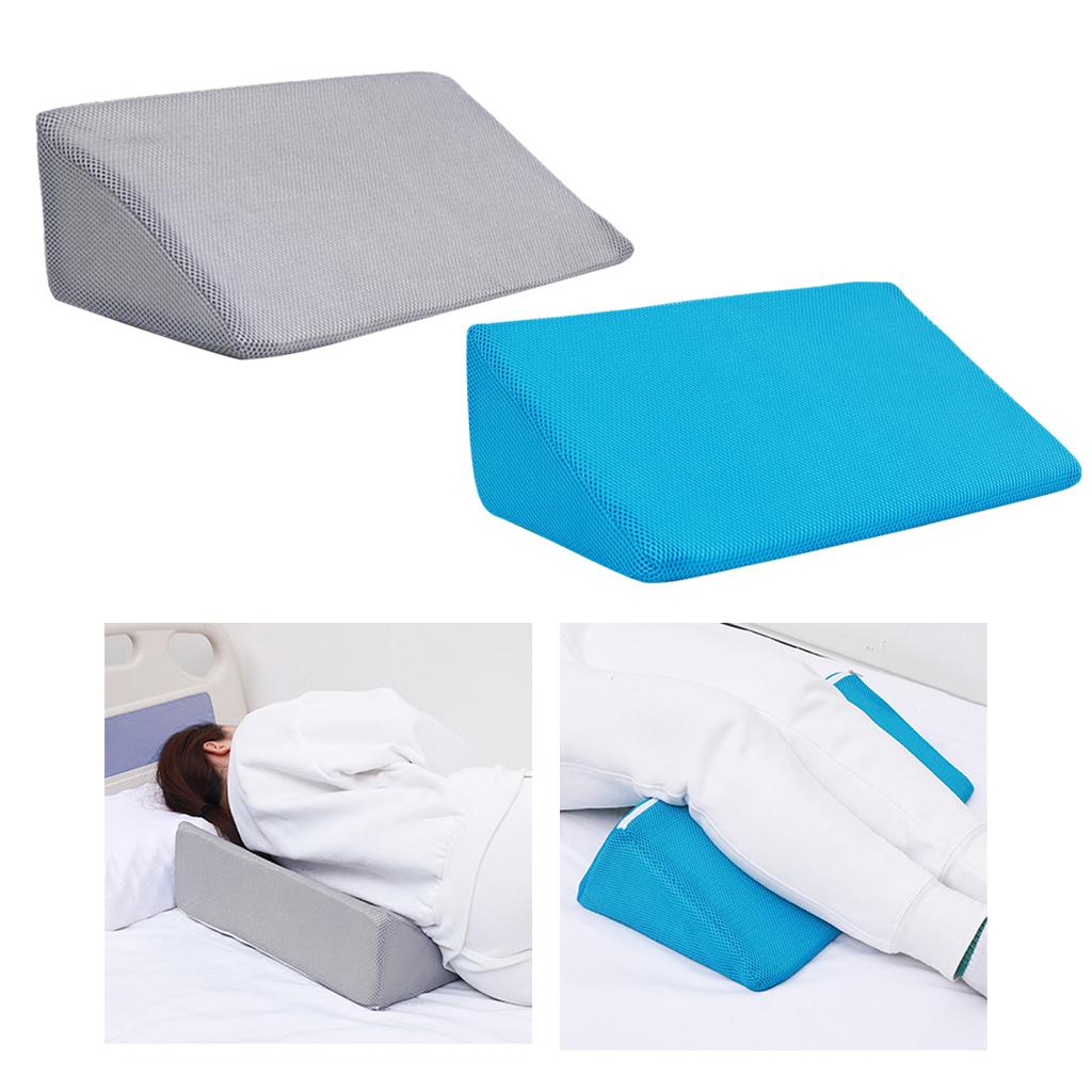 Wedge Pillow Knee Pillow Breathable with Detachable Case Eevated Body Pillow