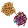 300pcs Small Bells DIY Mini Tiny Iron Jingle Bells with Hole for Craft Jewelry Festival Birthday Dec