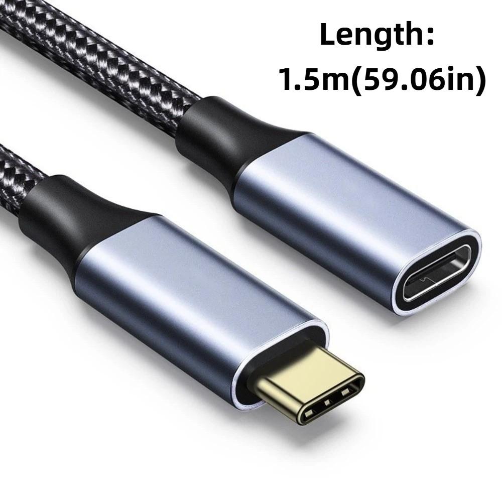 USB C 3.1 Type-C Extension Date Line Male To Female Video Extension Cable Mobile Phone