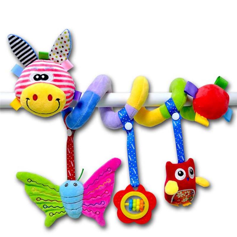 Buy Infant And Child Stroller Rattles Hanging Cute Plush Toy Car Hanging Bed Hanging Education