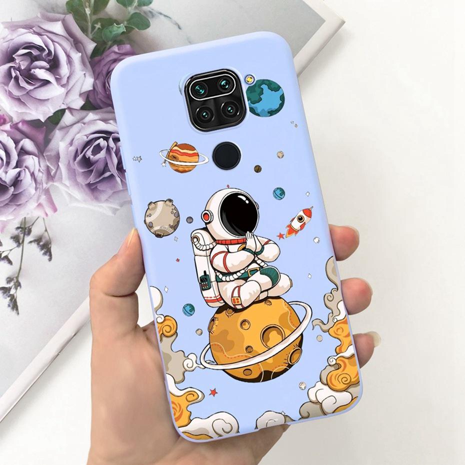 For Xiaomi Redmi Note 9 9s 9 Pro Max Cute Animals Cartoon Phone Case For Redmi Note9 9s 9Pro Candy Color Soft Silicon Back Cover