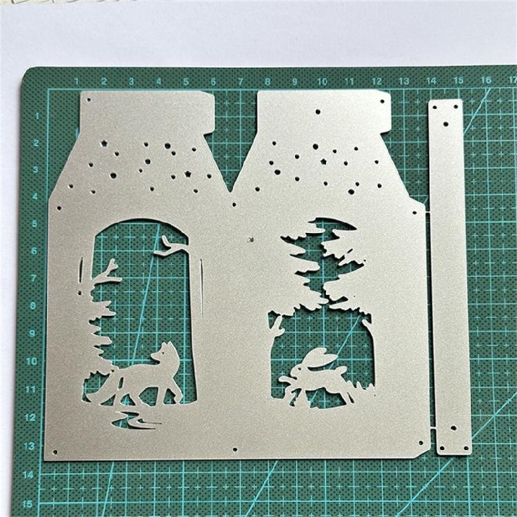 Christmas Cutting Dies Lanterns Die Cuts Templates for Card Making Scrapbooking