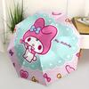 1pc My Melody Cute Bunny with Bow Umbrella with Plastic Handle,Suitable for All Seasons Home Travel Outdoor UmbrellaSanlio417