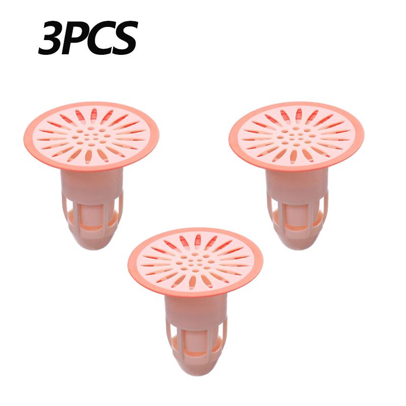 Floor Drain Deodorizer Sewer Deodorizer Gag Catcher Bathroom Sewer Filter Anti-bug Cockroach Bathroom Toilet Sealing Plug Cover