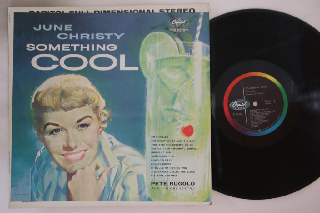 LP Record JUNE CHRISTY - Something Cool ST516 CAPITOL 1960 US Jazz Used