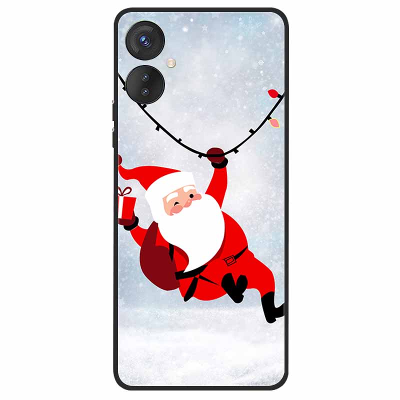 Christmas Case For Tecno Spark 9 Pro POP 5 LTE 7 7T 5 Pro Silicone Soft TPU Cover for Tecno Spark9 Pro 9Pro KH7 Case POP5 LTE
