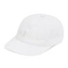 DEINET DEINET PUNCHING LACE LOGO CAP IN WHITE