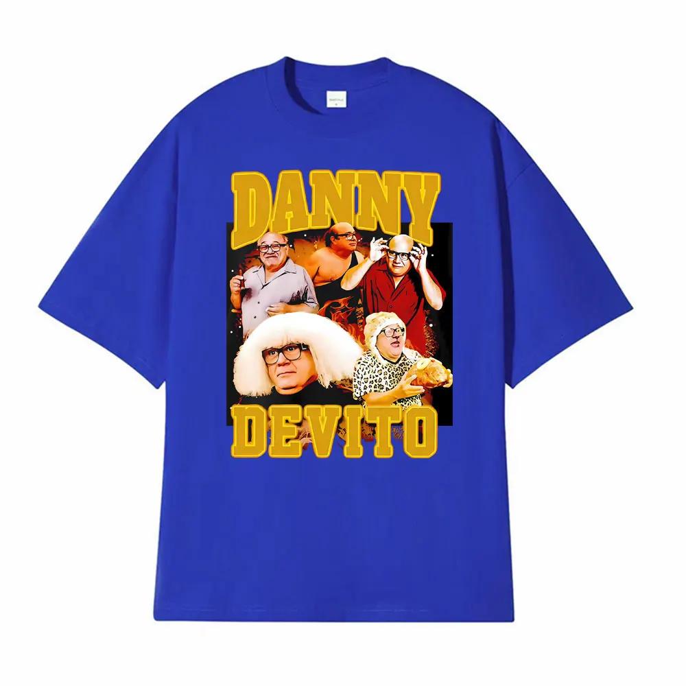 Śmieciarz Danny Devito Vintage Koszulka Rapowa Wysokiej Jakości Koszulki Unisex Krótki Rękaw Komfort Męska Odzież Koszulka Streetwear