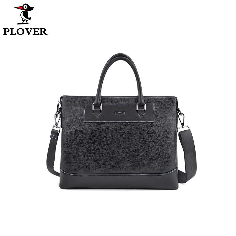 Деловой портфель PLOVER из натуральной кожи Fits 15.1-16 inch laptop
