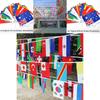 Exquisitely Crafted Multi-cultural Flags In 50-100 Assorted Countries