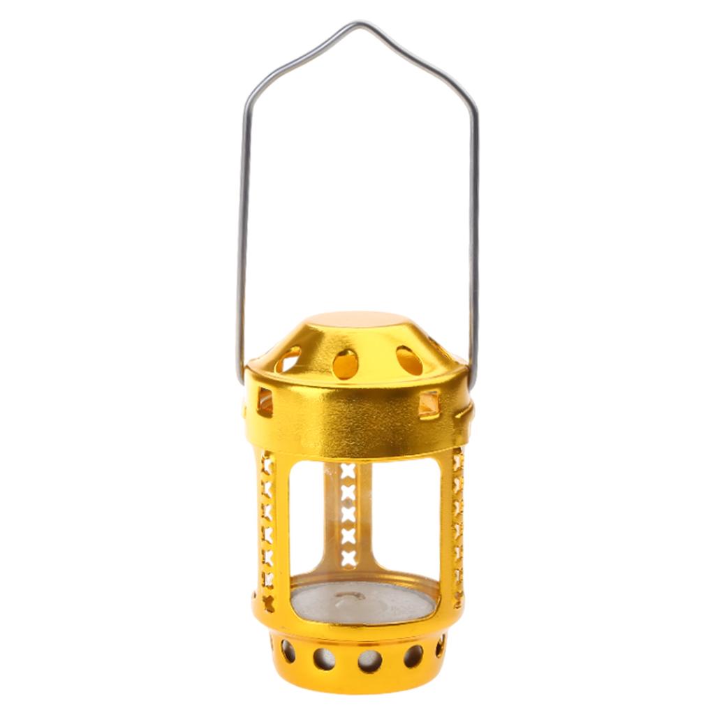 Aluminum Alloys Night Fishing Hangings Candle Lamp Wear Resistant Mini Bright Tealights Holder Outdoor Candle Lamp