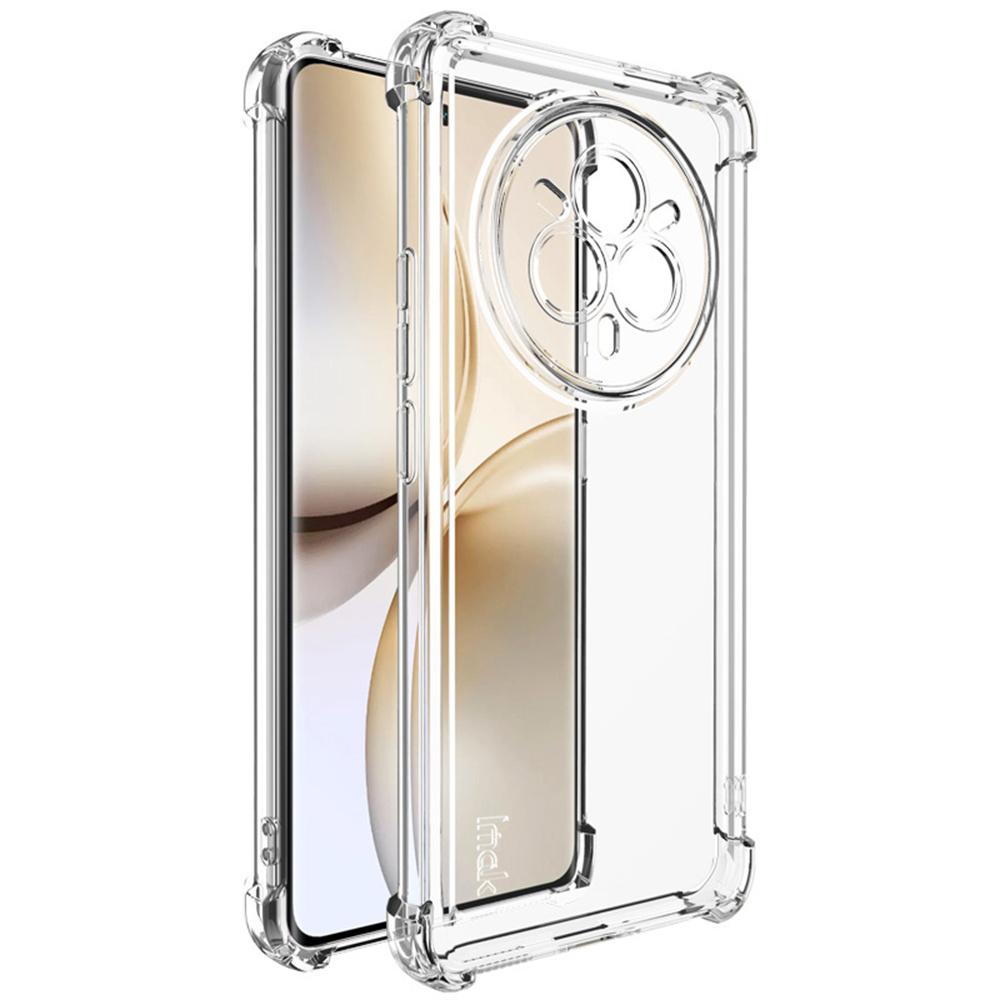 

IMAK UX-4 Series For Realme 14 Pro 5G Case Straight Frame Four Corner Shockproof Clear TPU Cover A