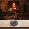 Fiberglass Stove Rope 2m Length 10mm Flat and Round Design for Heat Resistant Seal On Home Stoves Ovens and Fireplaces