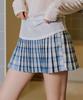 Zero Planet Ivy Check Skirt Pants [Blue]