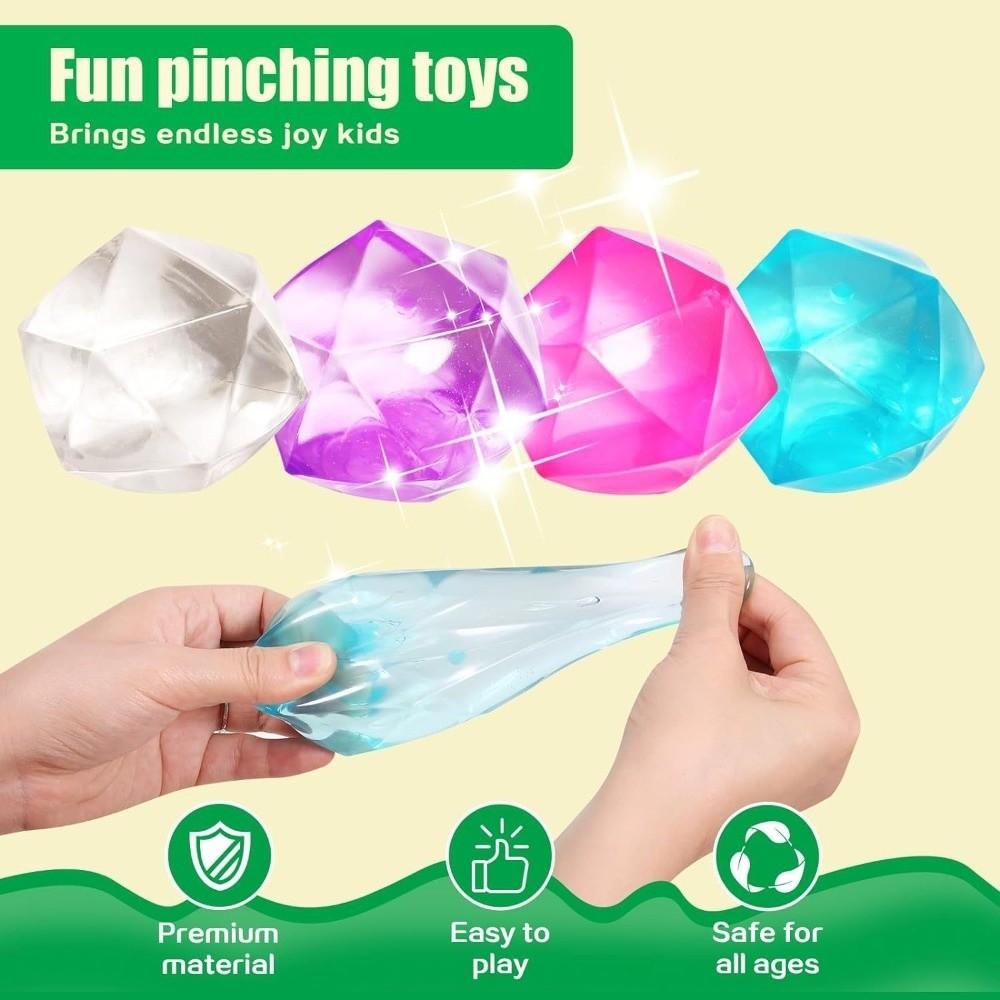 Soft Stretchy Maltose Pressure Relieving Squeezing Ball Stress Relieving Tool  Gift For Adults