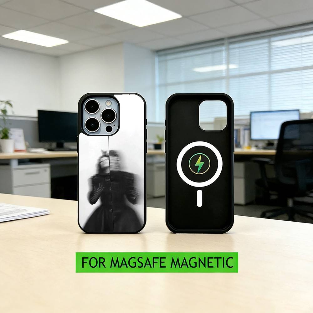 Чехол для телефона L-Lady G-Gaga Mayhem Singer для iPhone17,16,15,14,13,12,11 Plus,Pro Магнитный с беспроводной зарядкой Magsafe iPhone12