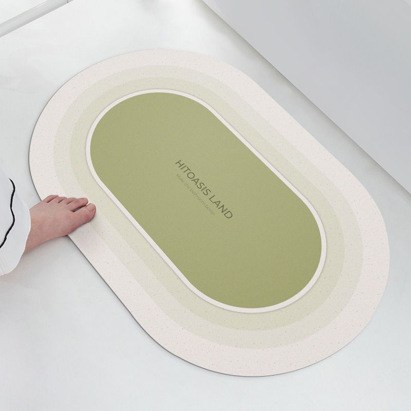 Diatom mud absorbent mat household floor mat bathroom toilet kitchen door non-slip quick drying