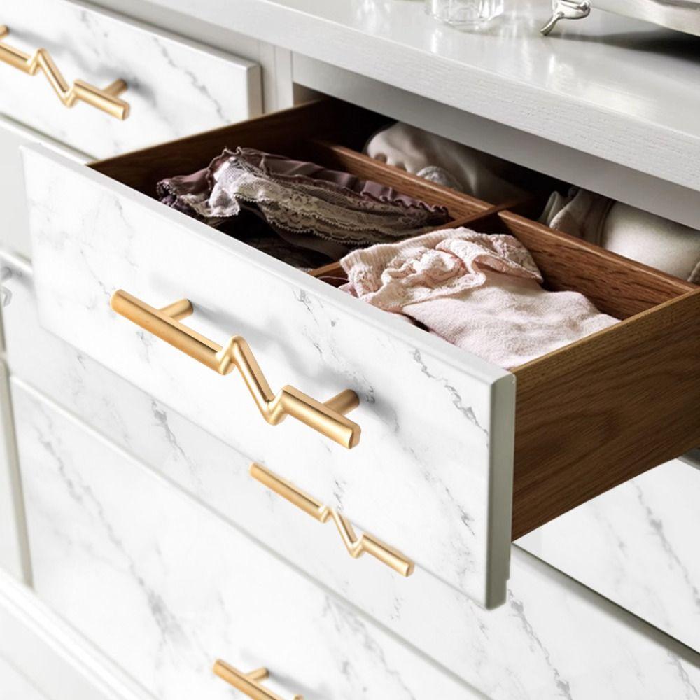 2pcs Simple Drawer and Cabinet Zinc Zinc Zinc Alloy Door Handles Modern Drawer Knobs Wardrobe Doors