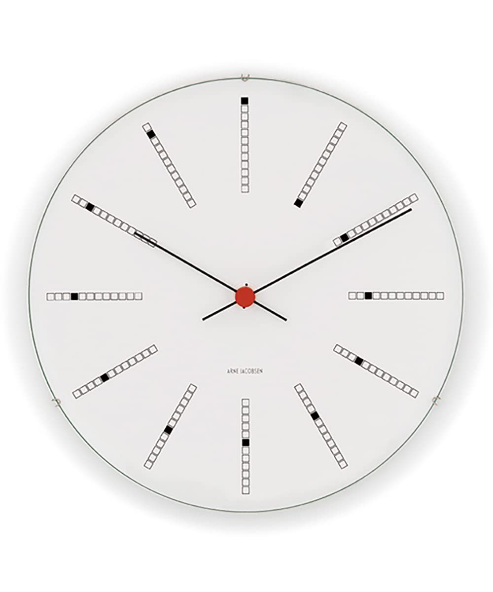 

Imported Arne Jacobsen Bankers Wall Clock 29cm 43640 [Regular Product]