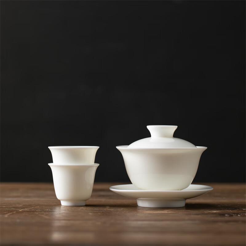 Simeitang Jingdezhen Thin-Bodied Ceramic Gaiwan