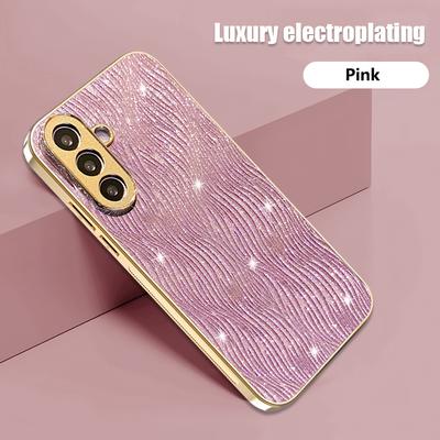Custodia Elettroplaccata in TPU per Samsung Galaxy A56 A55 A54 A53 A36 A35 A34 A26 A25 A24 A16 A15 A14 A06 4G 5G Cover Antiurto Coque