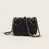 Bag Women'S New Crossbody Bag Bag Summer Fashion With Compact Gold Ball Diamond Lattice Chain Compact Square Bag