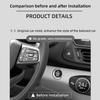 1PCS New Car Push Start Button Decoration Metal Joystick Cover For One Key Start Switch Protection Safe Creative Accessories