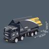 1pc Children's Game Car Simulation Transport Truck Container Children's Inertial Vehicle Model Education Toy Gift Combination