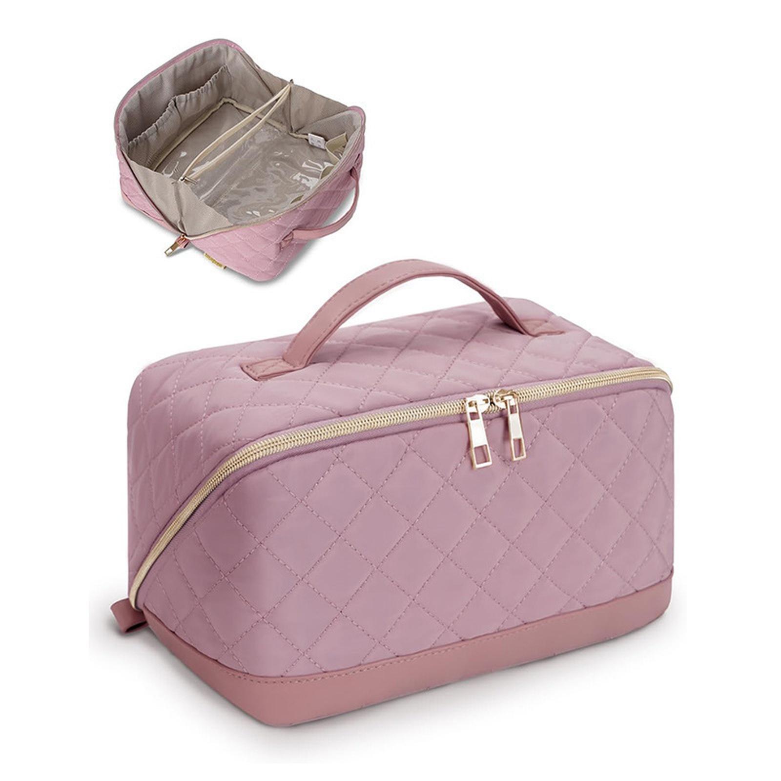 

Nail Polish Storage Bag Oil Bag Portable Cosmetic Nail Care Kit Nail Care Tool Storage Box Double Layer 30 Compartment One Size