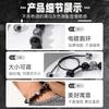 Obsidian bracelet for men, volcanic stone bracelet, light luxury niche, high-end exquisite vintage beaded bracelet for men