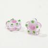20Pcs Flower Glass Beads for DIY Jewelry Making Handcrafted Bracelets Necklaces Earrings Accessories Colorful Beads DIY Jewelry Supplies
