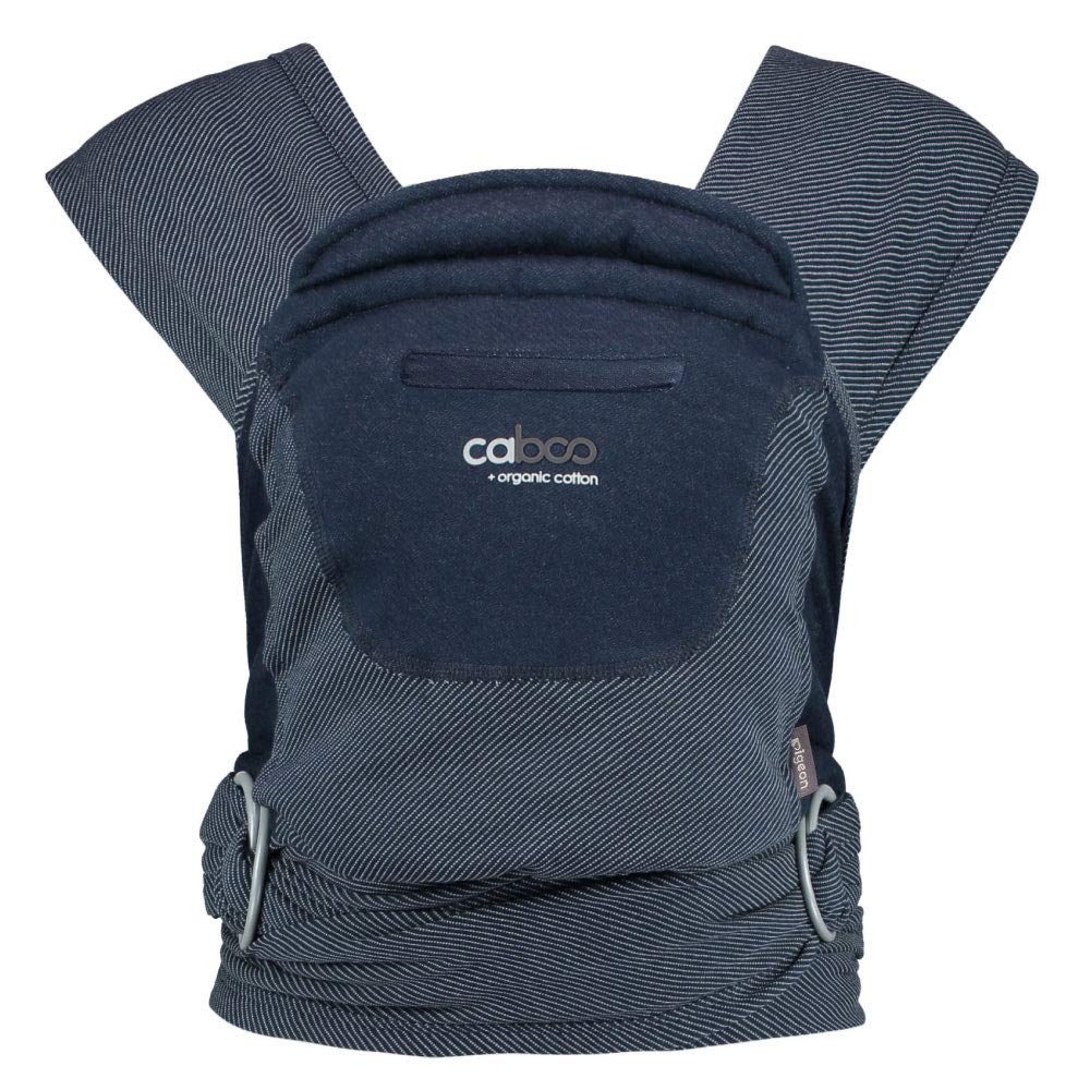 

Pigeon baby carrier caboo carrier organic denim stripe 0 months~