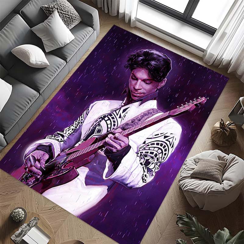 Prince's Iconic Guitar Artistry carpet Living room and bedroom mats floor mats Art Bathroom mat Room