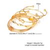 Punk Trendy Multilayer Bracelets for Female Elegant Delicate Twist Sparkling Adjustable Bangles Jewelry Couples Gifts