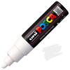 Uni-Ball Posca 7M Breiter Rundspitz-Marker Stift 4,5-5,5 mm Weiße Tinte für Kunst-, Bastel- & Heimwerkerprojekte, 1er-Packung