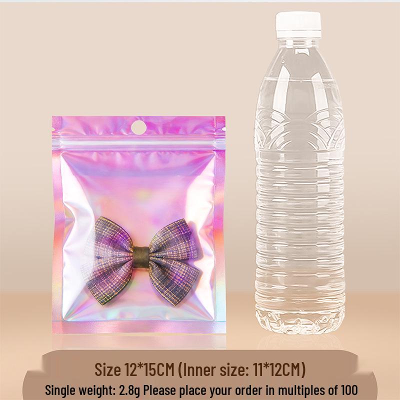 Laser Self-Sealing Aluminum Foil Bag for Jewelry