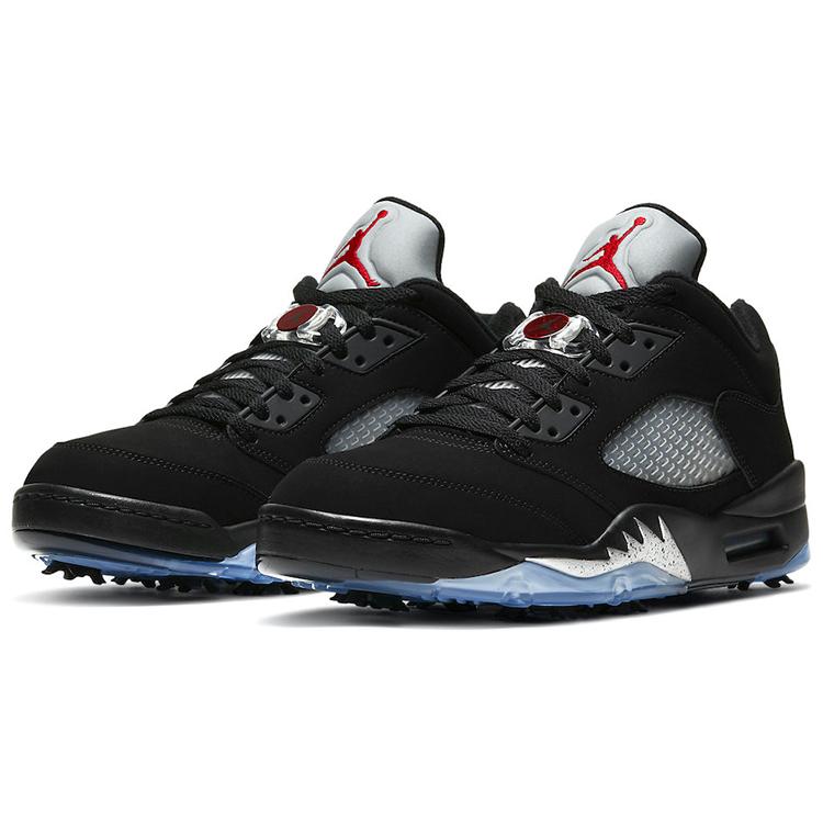 New JORDAN Air JORDAN 5 Retro Low Golf Black Metallic CU4523-003