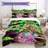 Courage the Cowardly Dog Pattern Bedding,Quilt Set Quilt Cover Pillowcase Home Birthday Gift (1*duvet Cover+2*pillowcase,without core)SSJT0917204