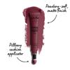 Nyx Professional Makeup Pudrový štětec na tvář Lippie Lip Cream, Tekutý rúž, Matný finiš - Moody
