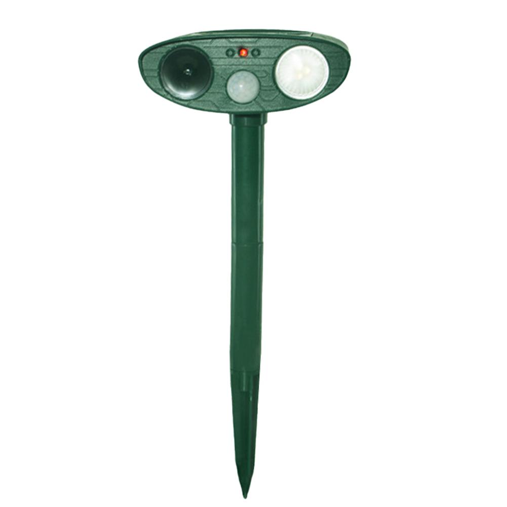 Solar Rat Bird Defender Solar Powered Deterrent with Motion Sensor and Flashing Lights Outdoor Solar Farm Garden Yard Device