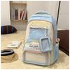 New fresh and sweet candy color bar junior high school students lightweight large capacity backpack