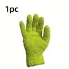 Ultra Fine Fiber Dust Removal Gloves - Coral Fleece Fabric, Elastic and Breathable, Easy To Clean Dust On Car, Boat and Plant Surfaces
