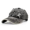 Washed Ripped Baseball Cap Spring and Summer Men's and Women's Retro Distressed Cowboy Hat Outdoor Sports Sun Hat Peaked Cap