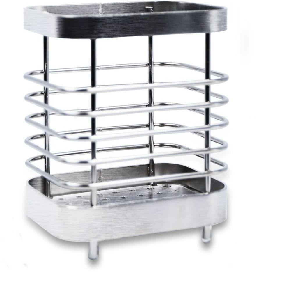 

Держатель для зубных щеток из нержавеющей стали, держатель для слива, многофункциональная полка для хранения, полка для слива, нержавеющая стойка для зубной пасты