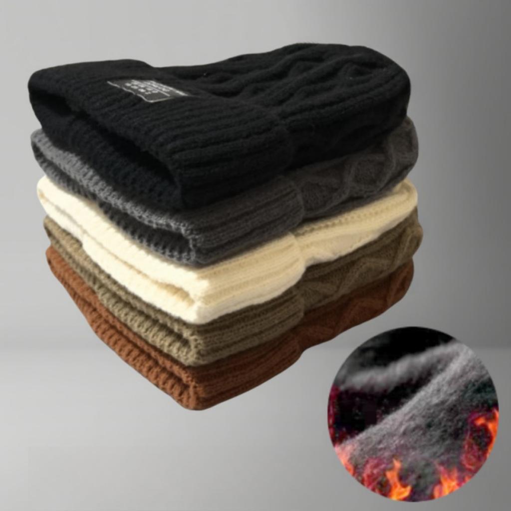 Warm Hat, Unisex, Ear Protection Hat, Outdoor, Cold Proof, Thickened Velvet, Knitted, Woolen Hat