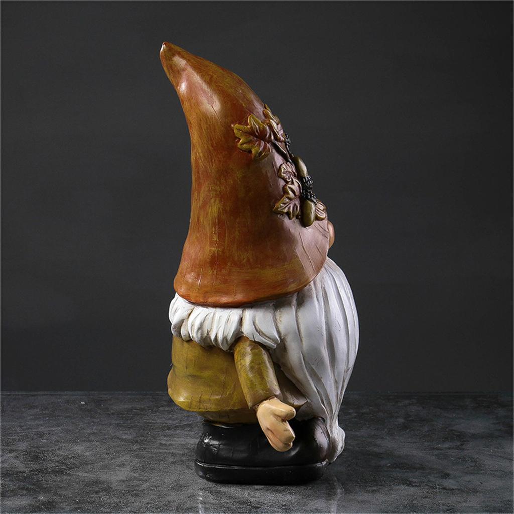 Outdoor Hof Zwerg Gnome Ornamente Garten Dekoration Harz Handwerk Gnome Goblin Skulptur