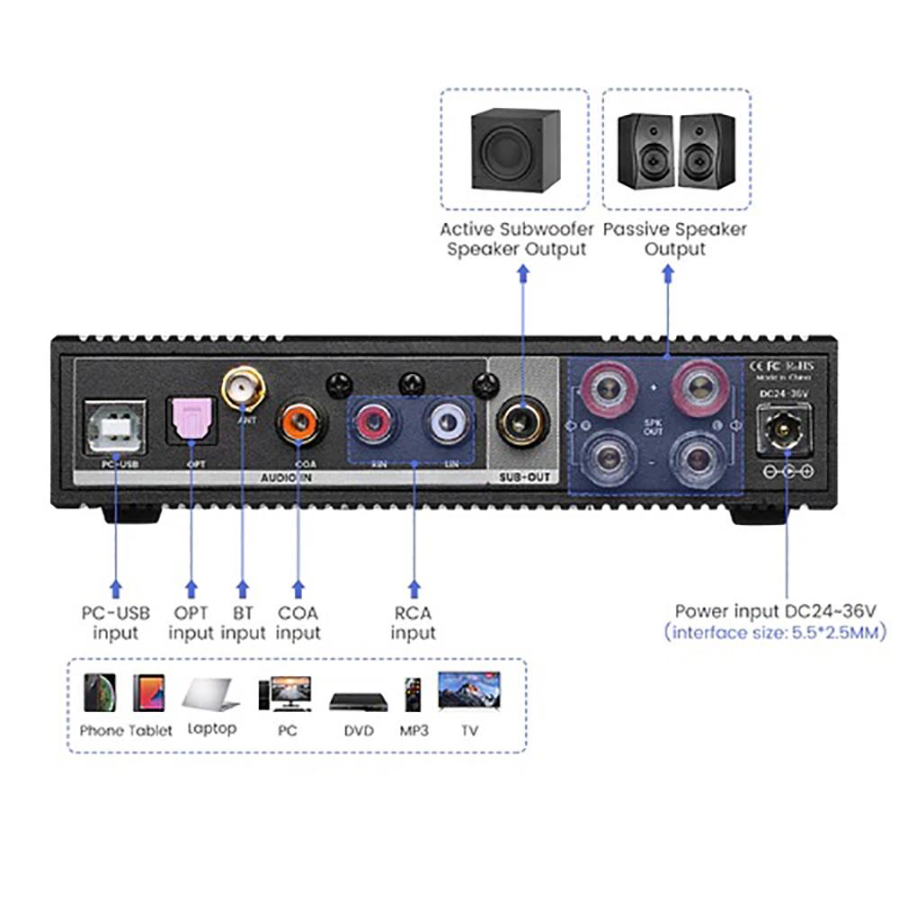 Aiyima D03 Power Amplifier